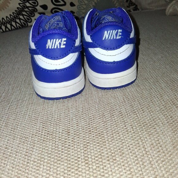 Nike Dunks Low Sneakers in Blue and White - Picture 5 of 6